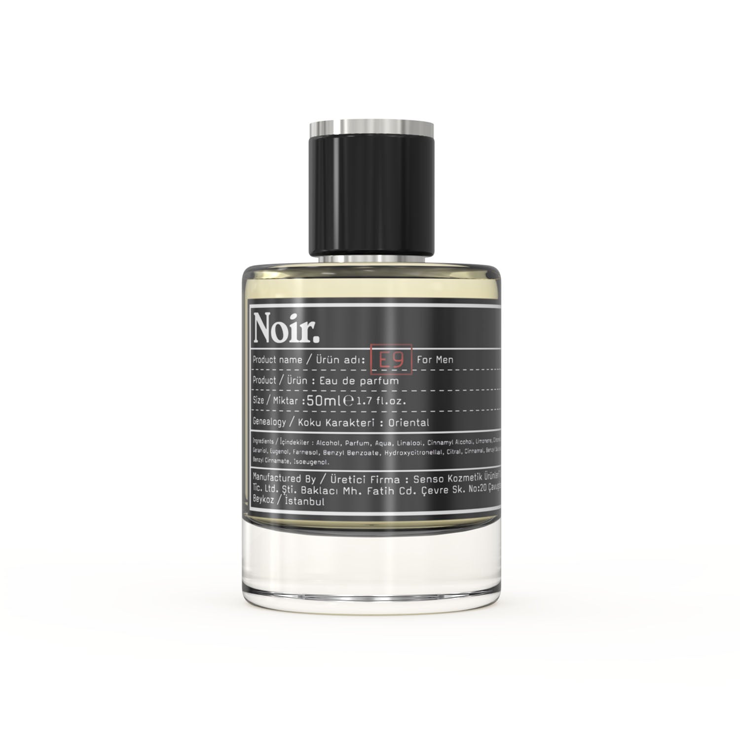 E9 |  Yasmin, Gardenia, Ylang Ylan Oil, Bergamot, Lemon, Orange, Currant